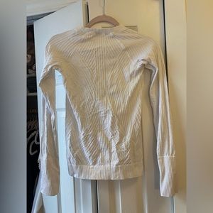 Lululemon rest less ribbed workout top
